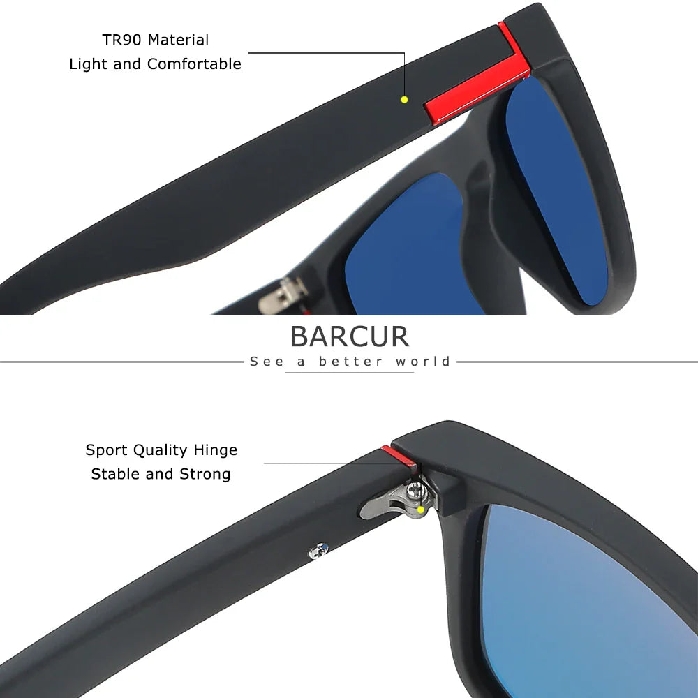 BARCUR Men's Polarized Sunglasses